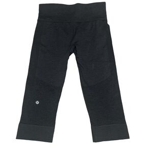Lululemon Capri Leggings Dark Gray